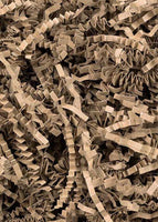 shredded brown kraft paper